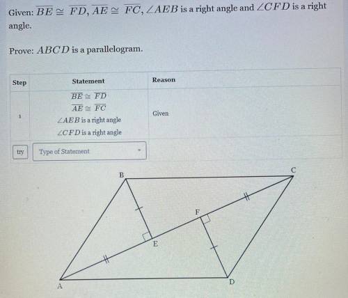 Prove : ABCD is a parallelogram. (need help fast I will mark you brainiest!)