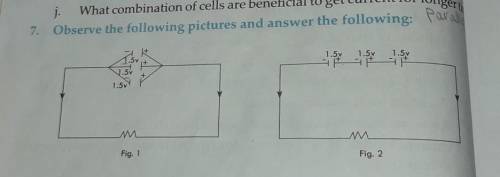 Question no.1Name the each type of combination of cells.

2no.what type of above combination has m