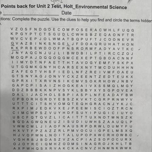Hello I need help with this word search if anyone could help