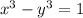 x^3-y^3=1