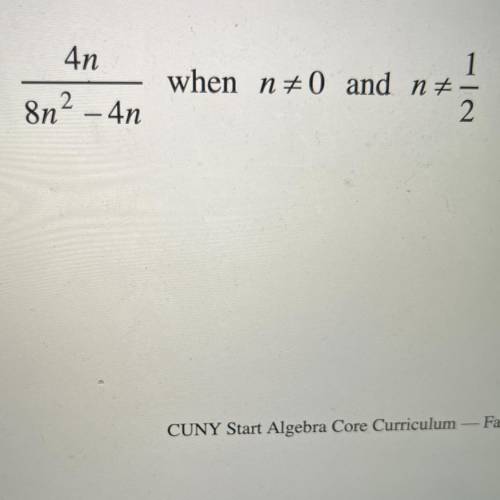 4n
8n2 – 4n
1
when n+0 and n-
2
n,
Help