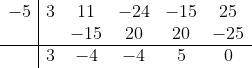 Use synthetic division to find the result ! Help