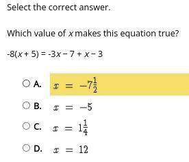 Select the correct answer.