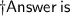 \huge \dag \sf{Answer \: is}