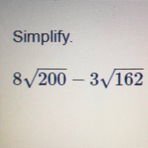 Simplify.
8V200 – 37162