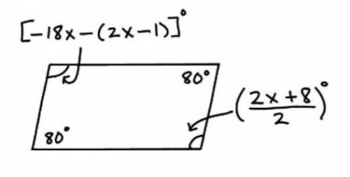 Please answer! This is a parallelogram and I need to find the value of x.