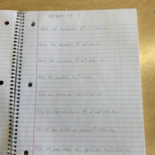 Missed 10 days of Algebra 2. I think they did some Long Division stuff but i need help figuring out