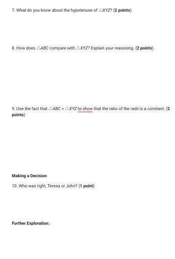 6.9.4 Journal: Similar Circles 
View the attached assignment, please answer all questions!