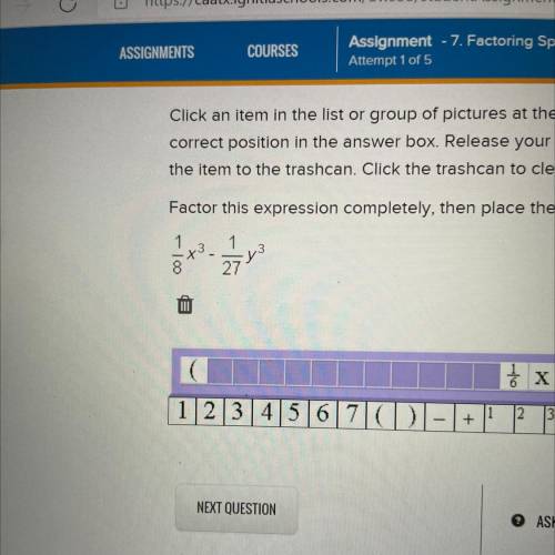 SECTION 2012

QUESTION 10 GF11
ASSIGNMENTS
Assignment -7. Factoring Special Products Part 2
Aberg