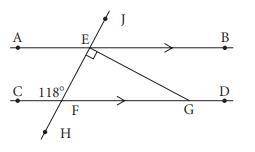 Calculate the measurement for each angle below using the properties for finding angles of parallel