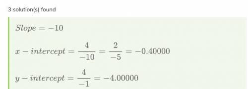 -10x + y = 4 help i need the steps on how to solve this pls