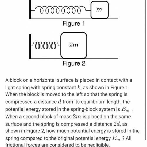 Someone please help with this question. From my knowledge the answer I believe to be correct is 4Em