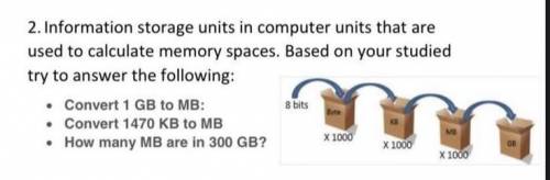 2. Information storage units in computer units that are

used to calculate memory spaces.
Help me