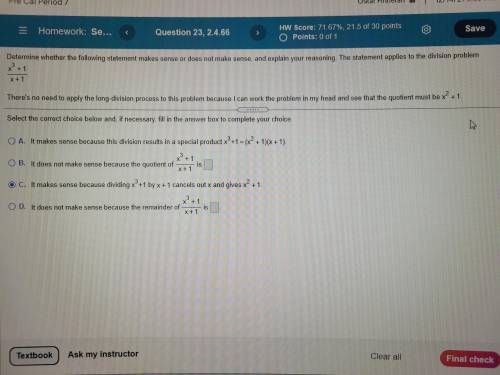Please help me solve this problem. PS it's not A or C and i don't know which one to pick on my fina