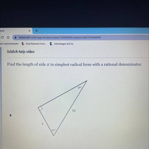 Anyone know special right triangles???