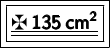 \large\boxed{\boxed{\underline{\underline{\maltese{\pink{\pmb{\sf{\: 135 \: cm^{2} }}}}}}}}