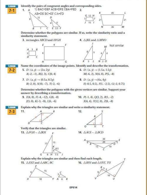 HELP PLEASE DO QUESTIONS #1,4,6,13,16,21,24 100 POINTS!