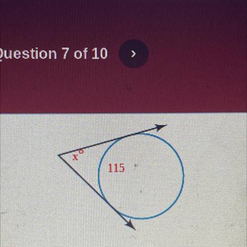 Find the value of X (pls help this is due in like 30 minutes)